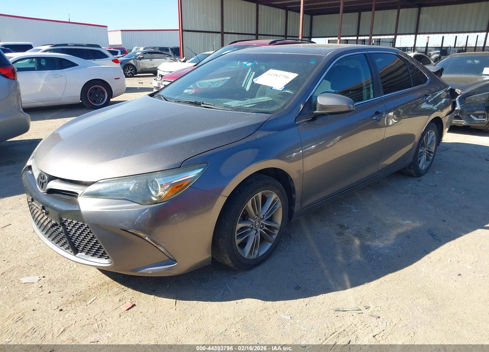 2016 TOYOTA CAMRY SE VIN: 4T1BF1FK1GU256734