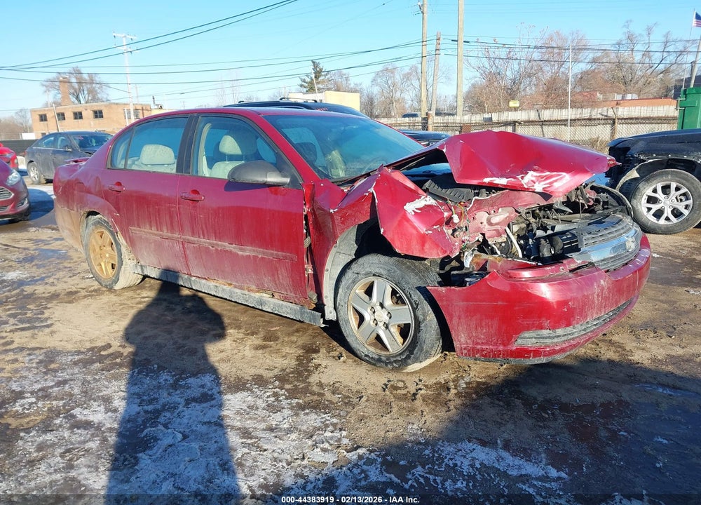 2005 CHEVROLET MALIBU LS VIN: 1G1ZT54815F243826