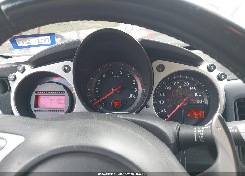 2014 NISSAN 370Z TOURING VIN: JN1AZ4EH4EM632051