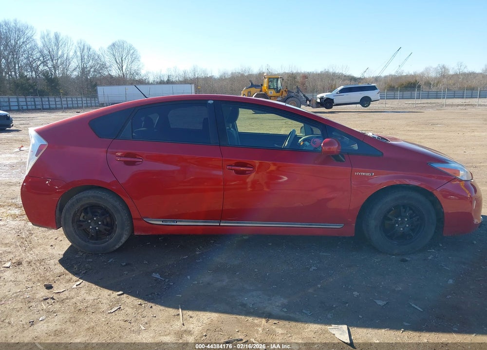 2012 TOYOTA PRIUS THREE VIN: JTDKN3DU9C5397773