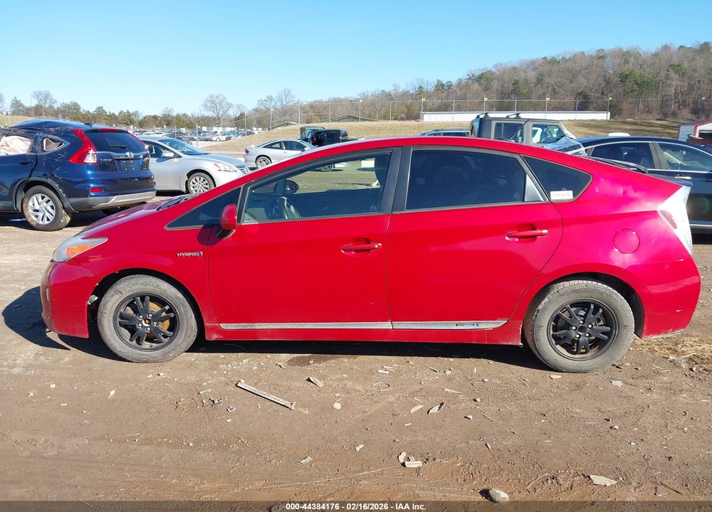 2012 TOYOTA PRIUS THREE VIN: JTDKN3DU9C5397773