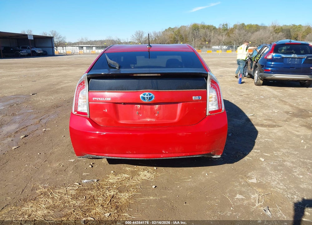 2012 TOYOTA PRIUS THREE VIN: JTDKN3DU9C5397773