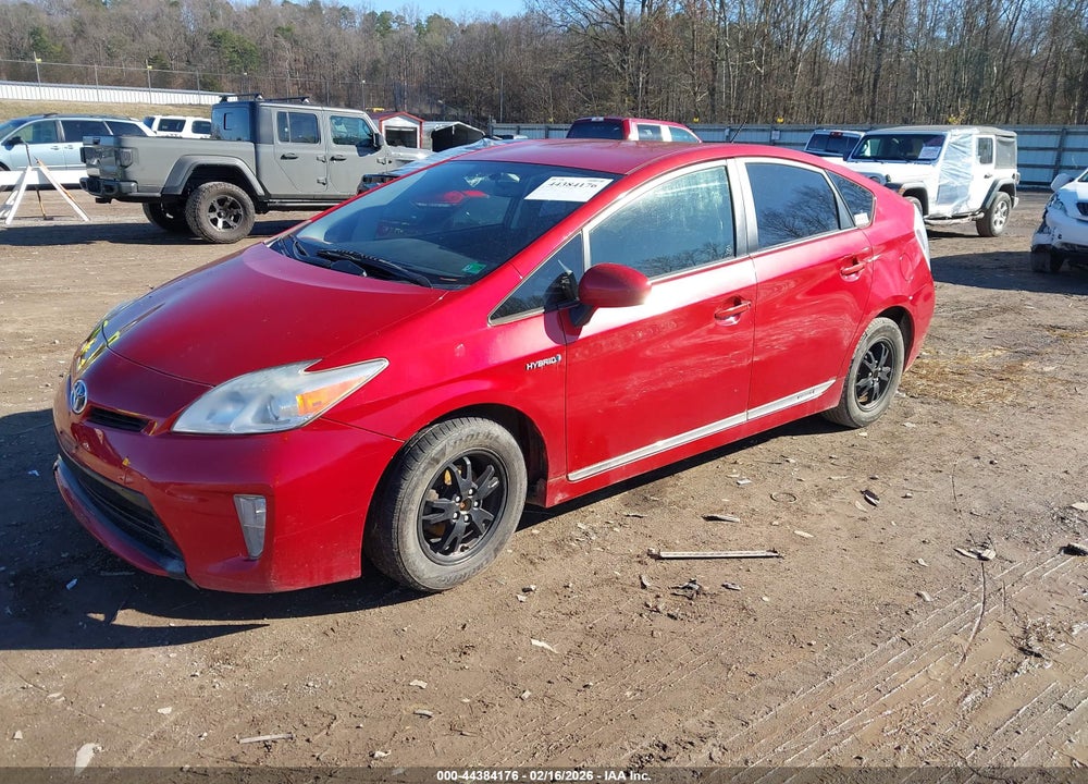 2012 TOYOTA PRIUS THREE VIN: JTDKN3DU9C5397773
