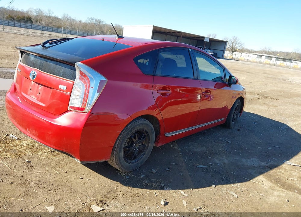 2012 TOYOTA PRIUS THREE VIN: JTDKN3DU9C5397773