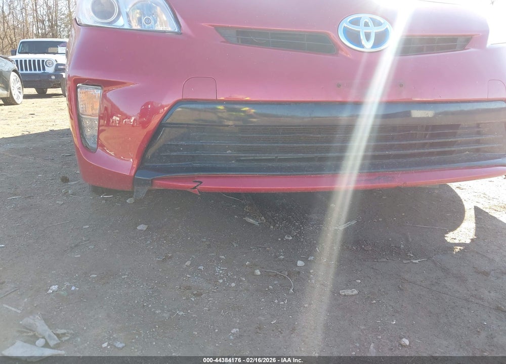 2012 TOYOTA PRIUS THREE VIN: JTDKN3DU9C5397773