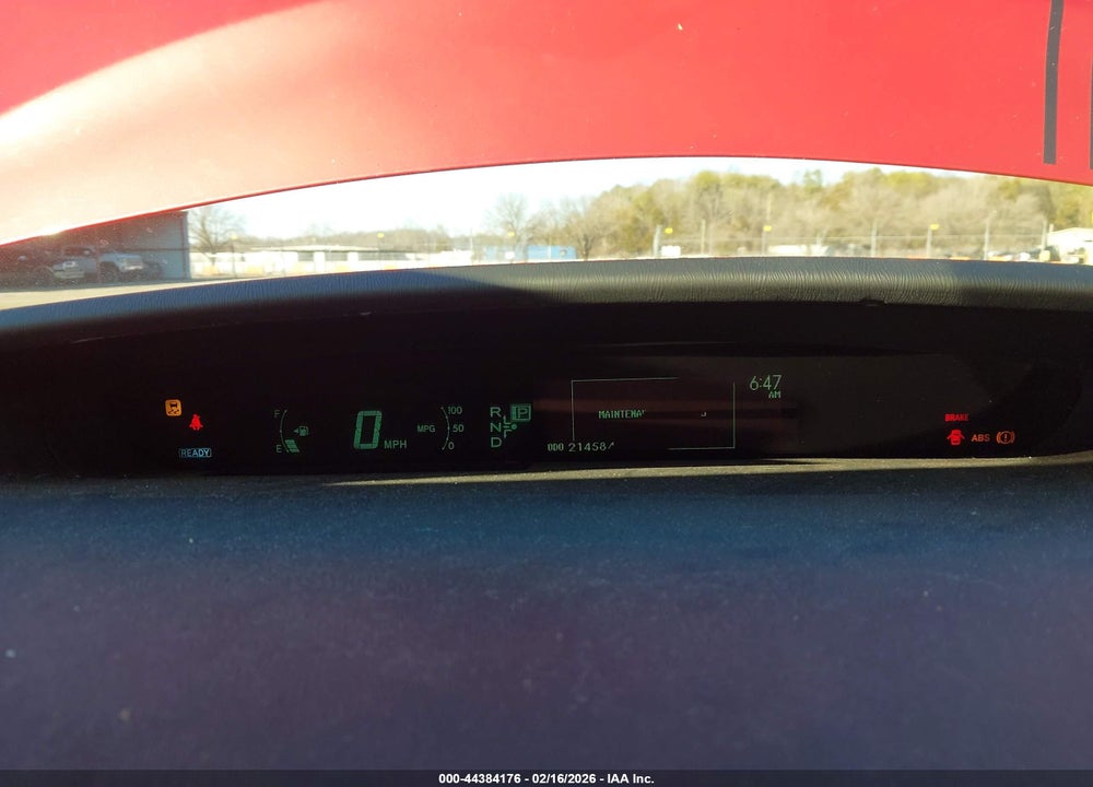 2012 TOYOTA PRIUS THREE VIN: JTDKN3DU9C5397773