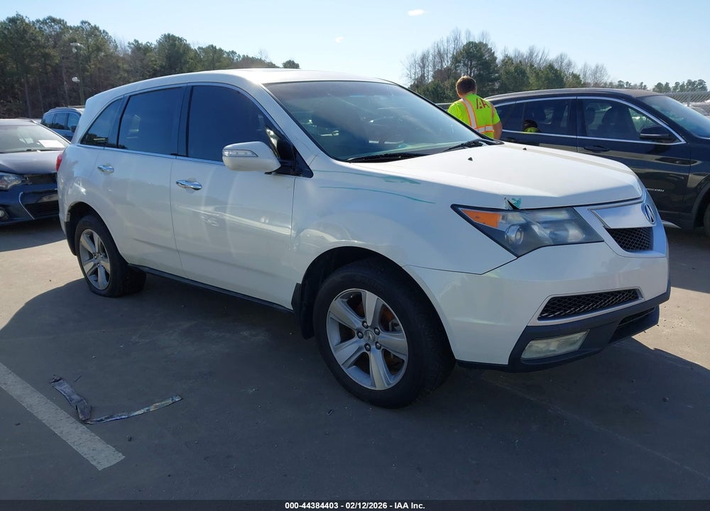 2012 ACURA MDX VIN: 2HNYD2H24CH538462