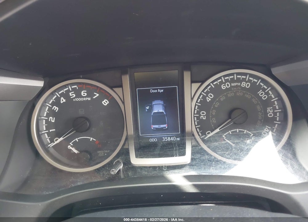 2019 TOYOTA TACOMA SR5 VIN: 5TFAX5GN7KX160255