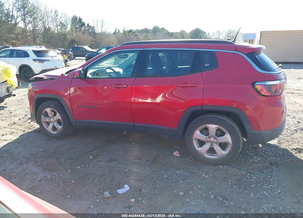 2018 JEEP COMPASS LATITUDE FWD VIN: 3C4NJCBB4JT226744