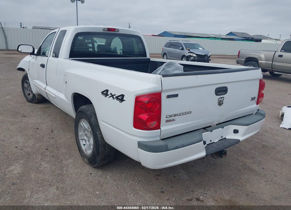 2005 DODGE DAKOTA SLT VIN: 1D7HW42N55S276077