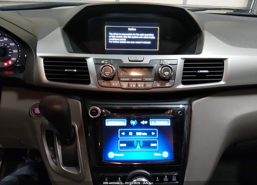 2015 HONDA ODYSSEY TOURING/TOURING ELITE VIN: 5FNRL5H92FB009260