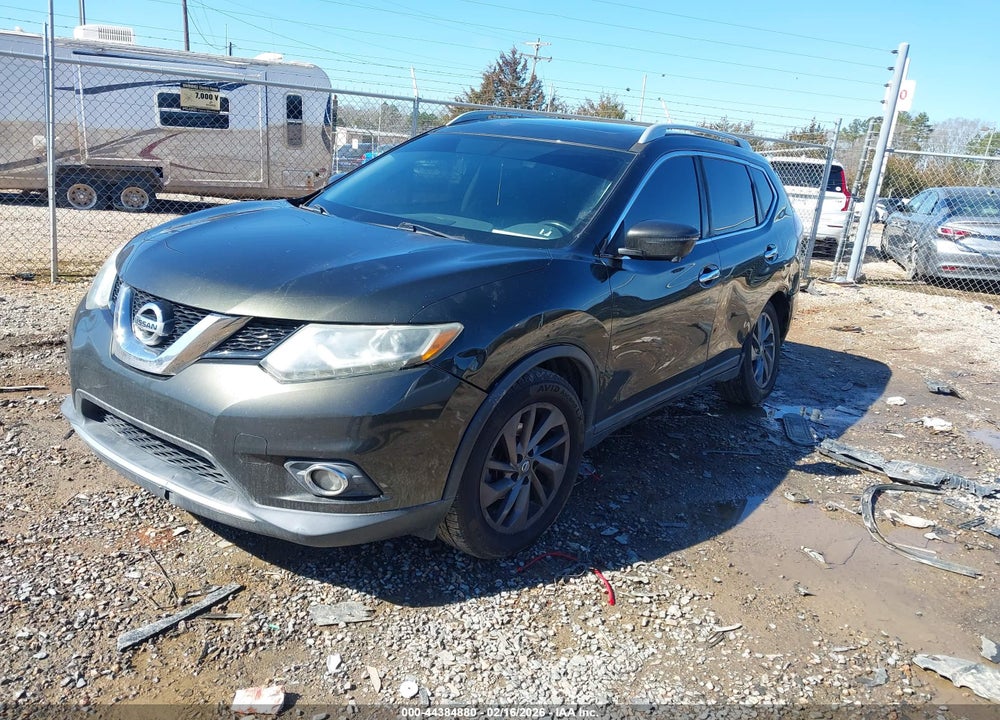 2016 NISSAN ROGUE SL VIN: 5N1AT2MT9GC843078