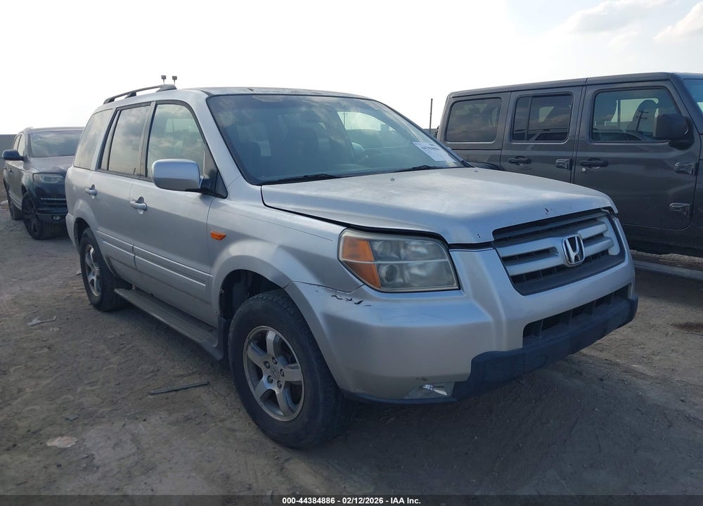2007 HONDA PILOT EX VIN: 5FNYF28417B016062