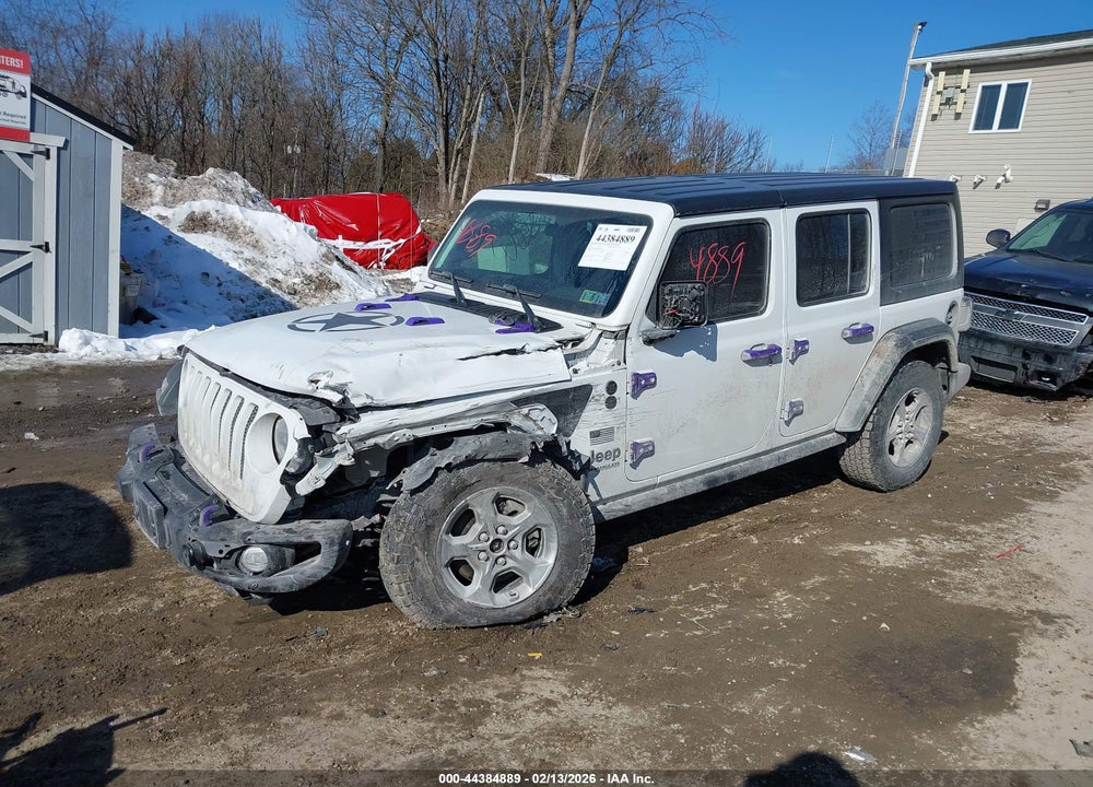 2021 JEEP WRANGLER UNLIMITED FREEDOM 4X4 VIN: 1C4HJXDN5MW657460
