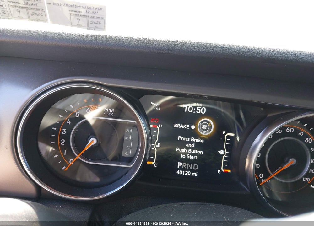 2021 JEEP WRANGLER UNLIMITED FREEDOM 4X4 VIN: 1C4HJXDN5MW657460