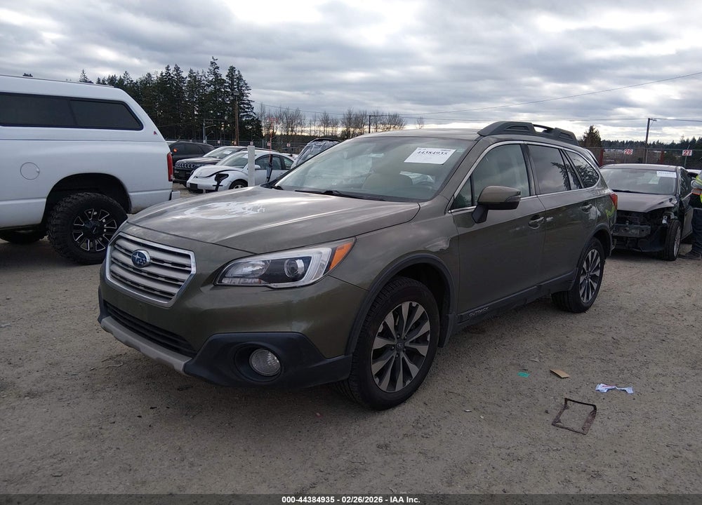 2017 SUBARU OUTBACK 2.5I LIMITED VIN: 4S4BSANC3H3433667