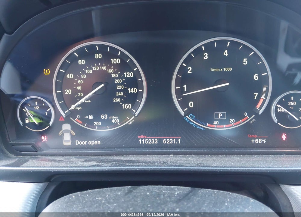 2013 BMW 535I VIN: WBAFR7C5XDC822631