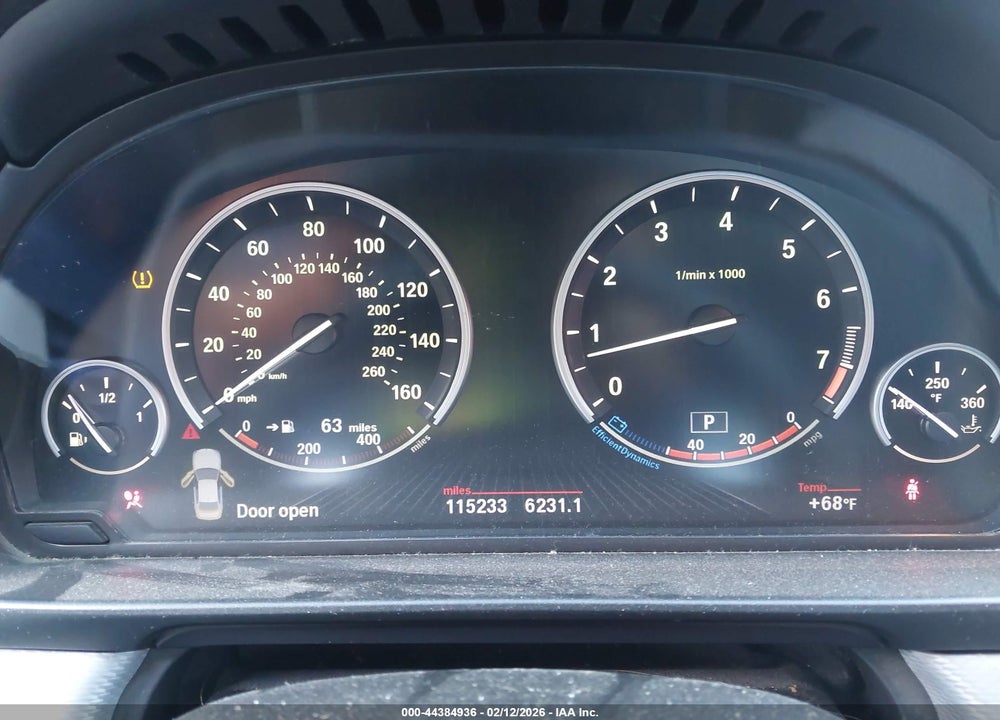 2013 BMW 535I VIN: WBAFR7C5XDC822631