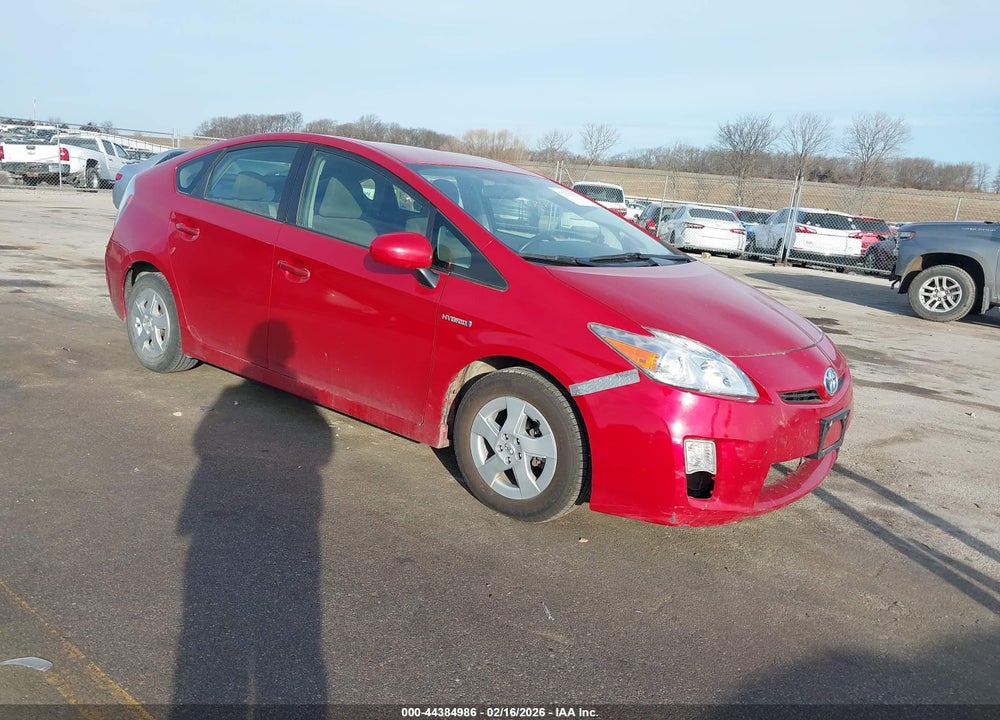 2011 TOYOTA PRIUS THREE VIN: JTDKN3DU2B1439643