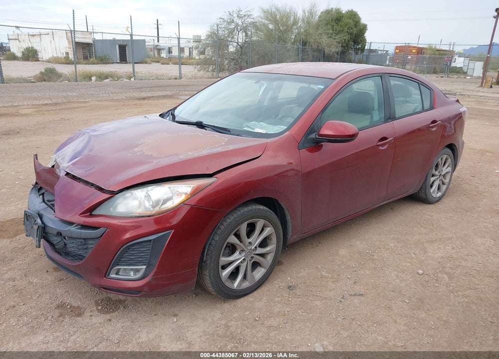 2011 MAZDA 3 S SPORT VIN: JM1BL1U68B1388144