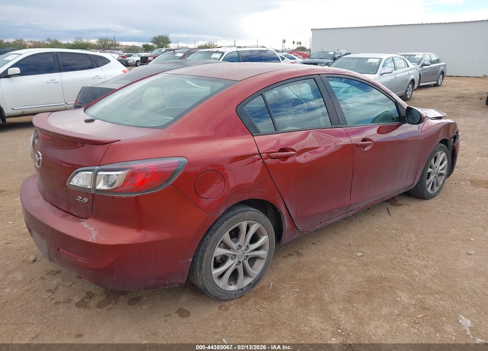 2011 MAZDA 3 S SPORT VIN: JM1BL1U68B1388144