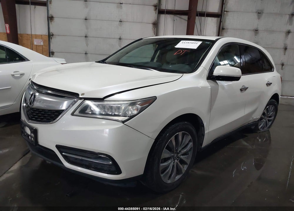 2015 ACURA MDX TECHNOLOGY PACKAGE VIN: 5FRYD4H45FB032053