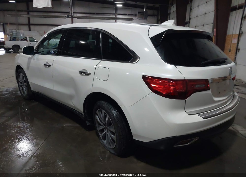 2015 ACURA MDX TECHNOLOGY PACKAGE VIN: 5FRYD4H45FB032053