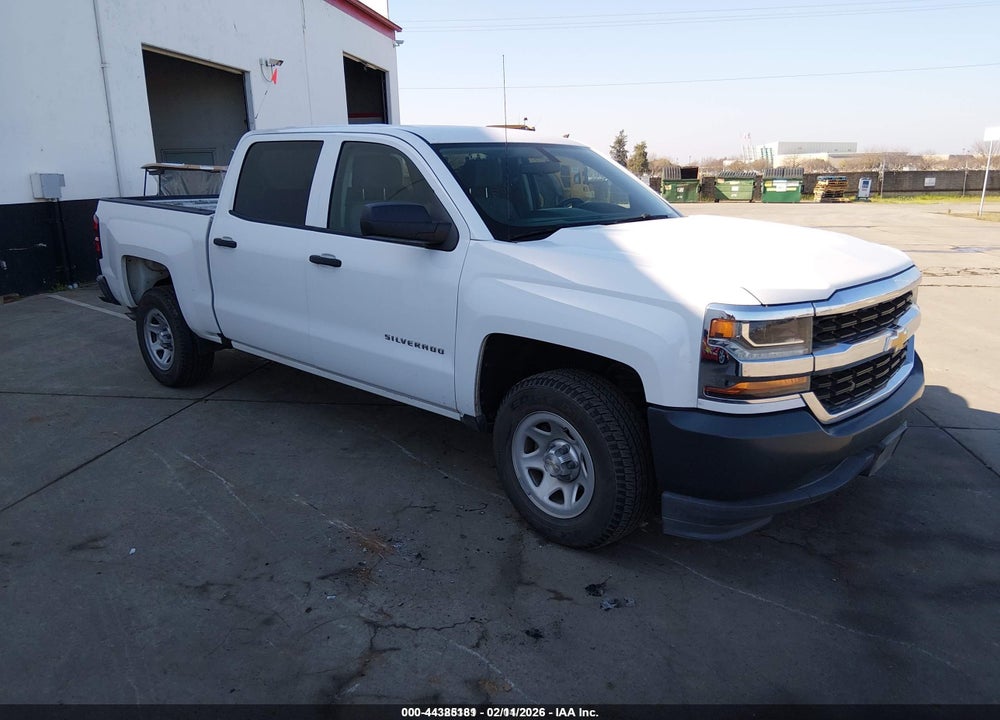 2018 CHEVROLET SILVERADO 1500 WT VIN: 3GCPCNEH2JG477558
