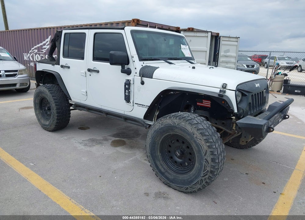 2016 JEEP WRANGLER UNLIMITED WILLYS WHEELER VIN: 1C4BJWDG5GL210263