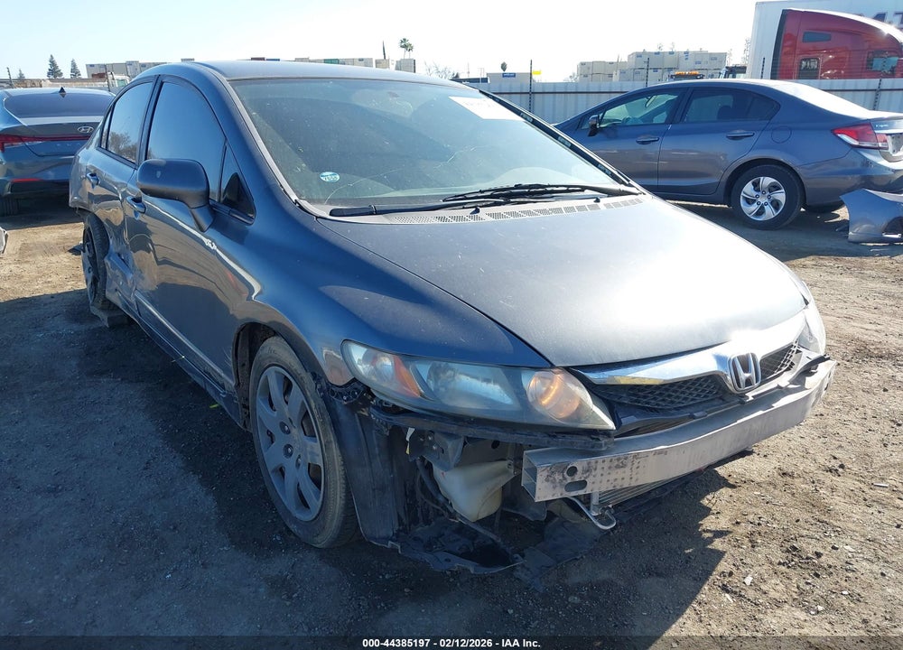 2009 HONDA CIVIC LX VIN: 2HGFA16569H319395