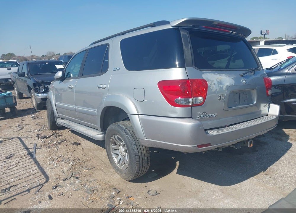 2005 TOYOTA SEQUOIA SR5 V8 VIN: 5TDZT34A55S240121
