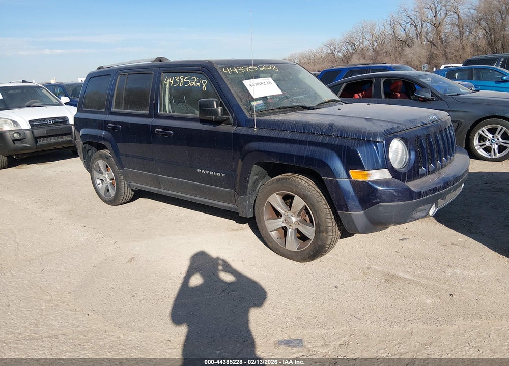 2016 JEEP PATRIOT HIGH ALTITUDE EDITION VIN: 1C4NJPFA4GD801609