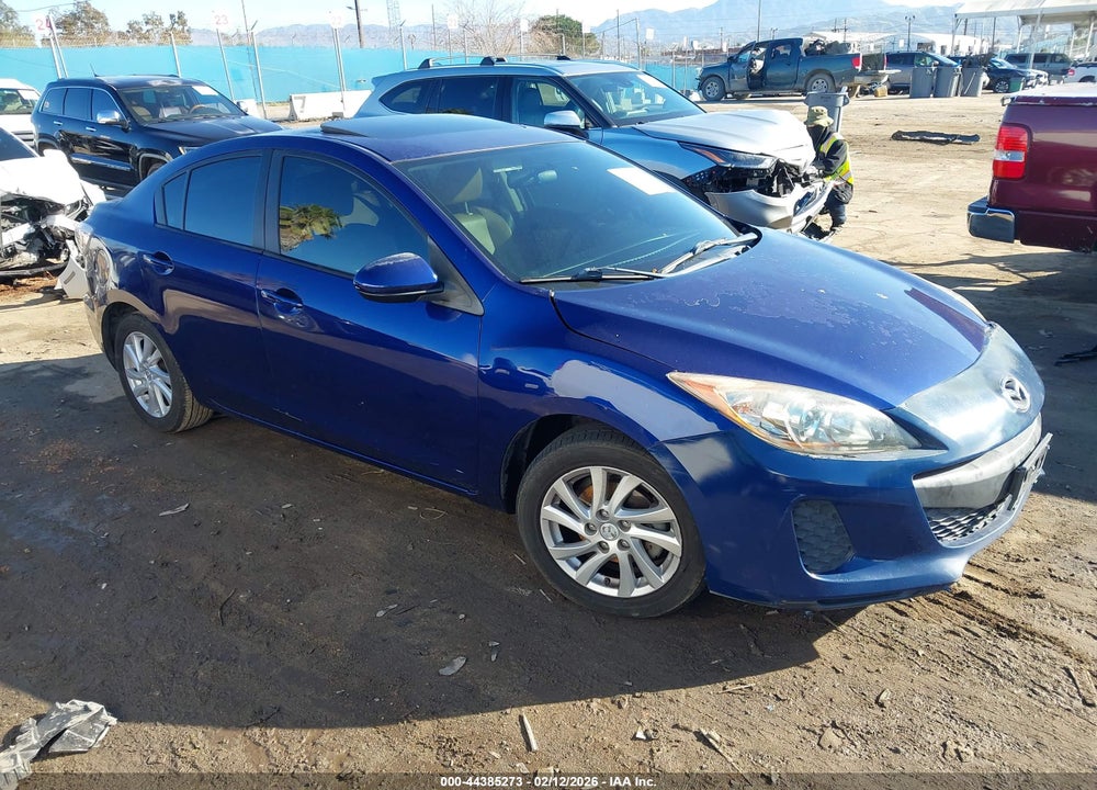 2012 MAZDA 3 I GRAND TOURING VIN: JM1BL1W87C1561264
