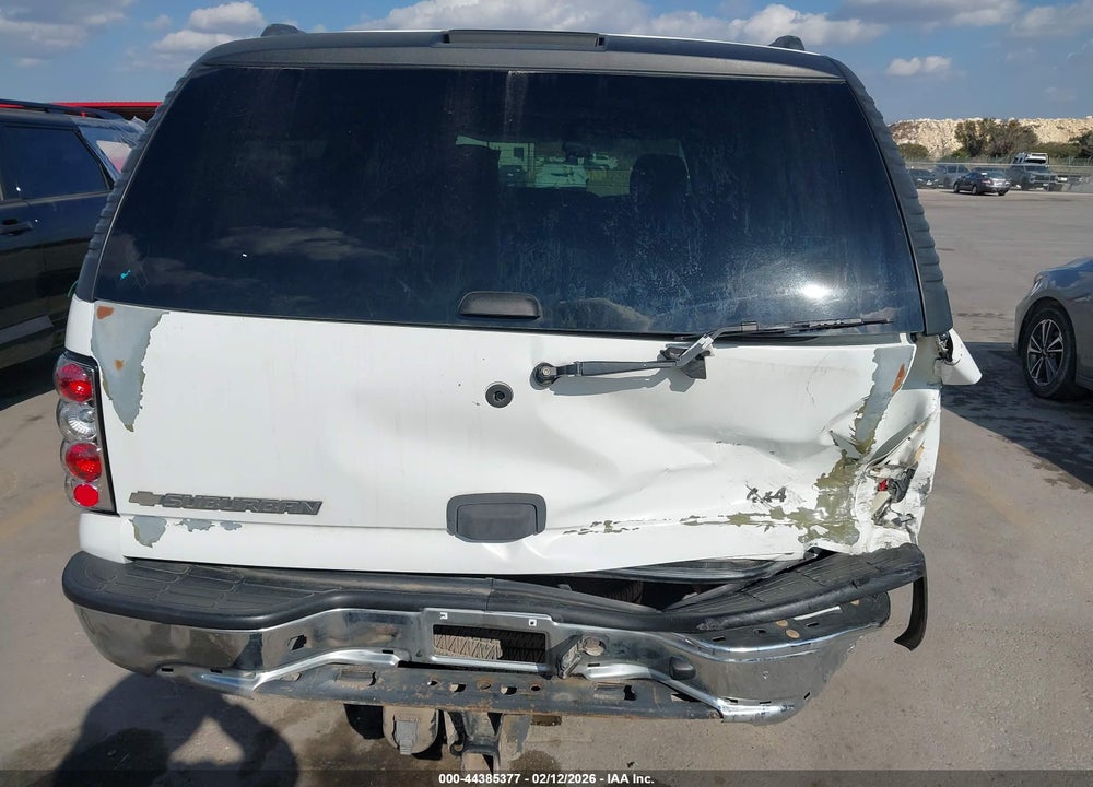 2006 CHEVROLET SUBURBAN 1500 LS VIN: 1GNFK16Z86J151498