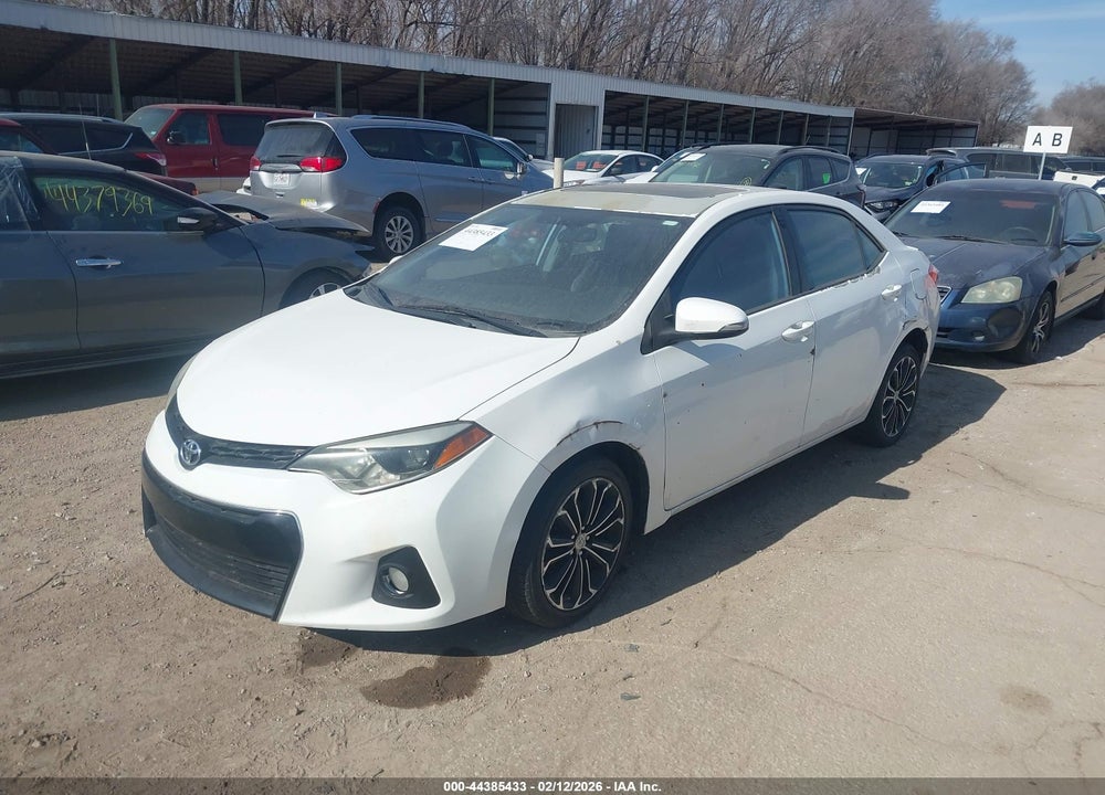 2014 TOYOTA COROLLA S PLUS VIN: 5YFBURHE5EP175021