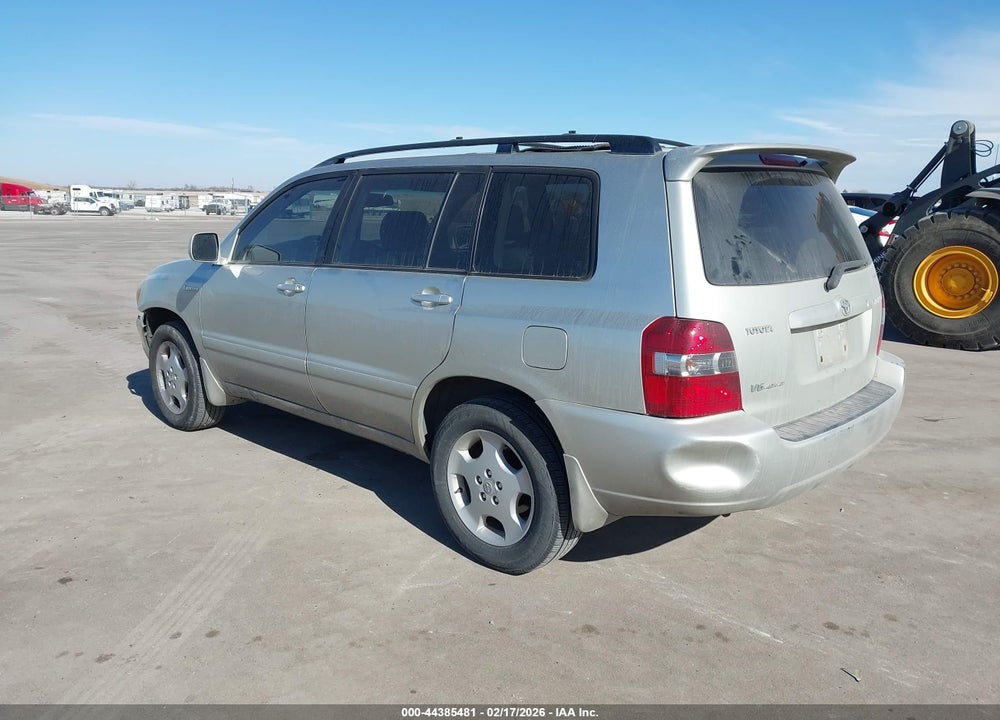 2004 TOYOTA HIGHLANDER LIMITED V6 VIN: JTEEP21A840067001