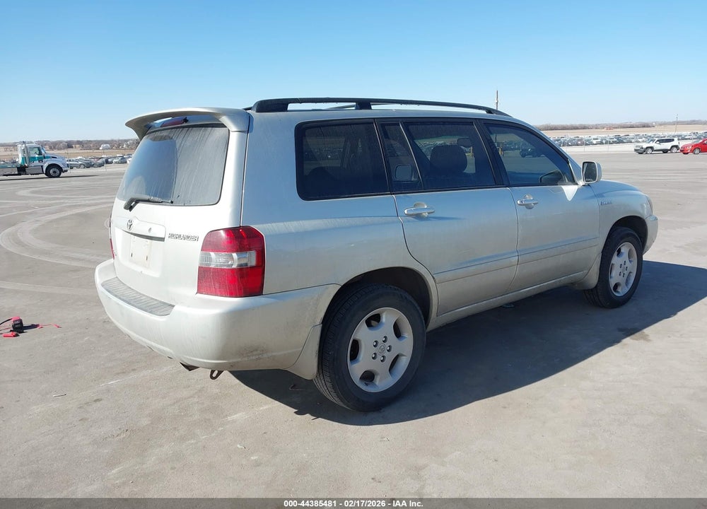 2004 TOYOTA HIGHLANDER LIMITED V6 VIN: JTEEP21A840067001