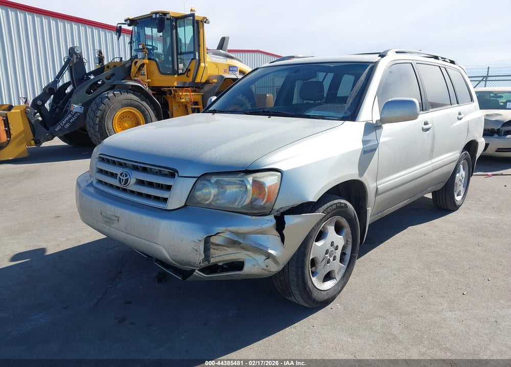 2004 TOYOTA HIGHLANDER LIMITED V6 VIN: JTEEP21A840067001