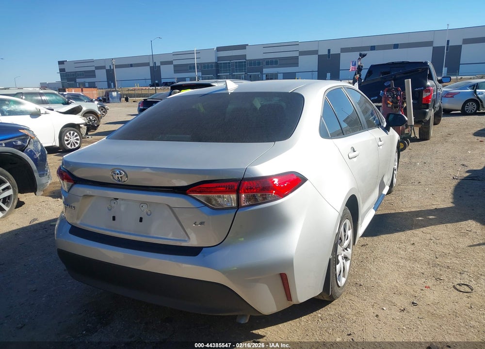 2025 TOYOTA COROLLA LE VIN: 5YFB4MDEXSP238117