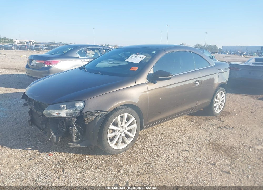 2012 VOLKSWAGEN EOS VIN: WVWBW7AH6CV014786