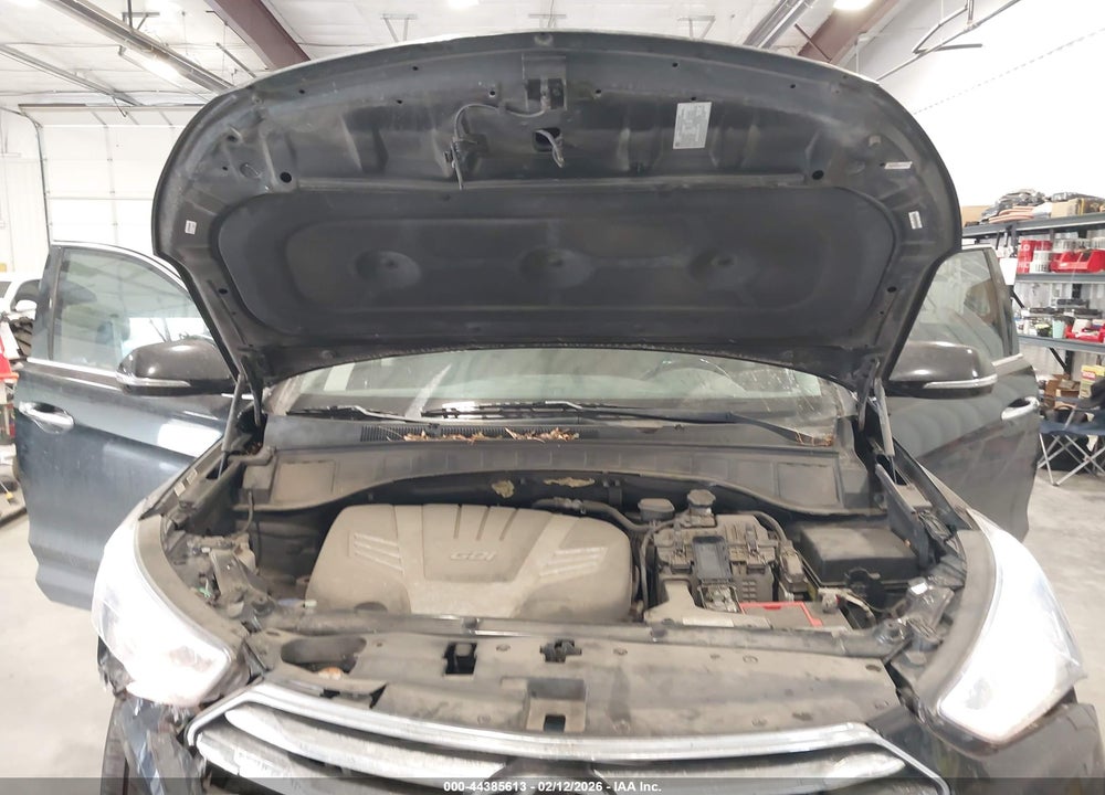 2014 HYUNDAI SANTA FE GLS VIN: KM8SRDHF9EU084135