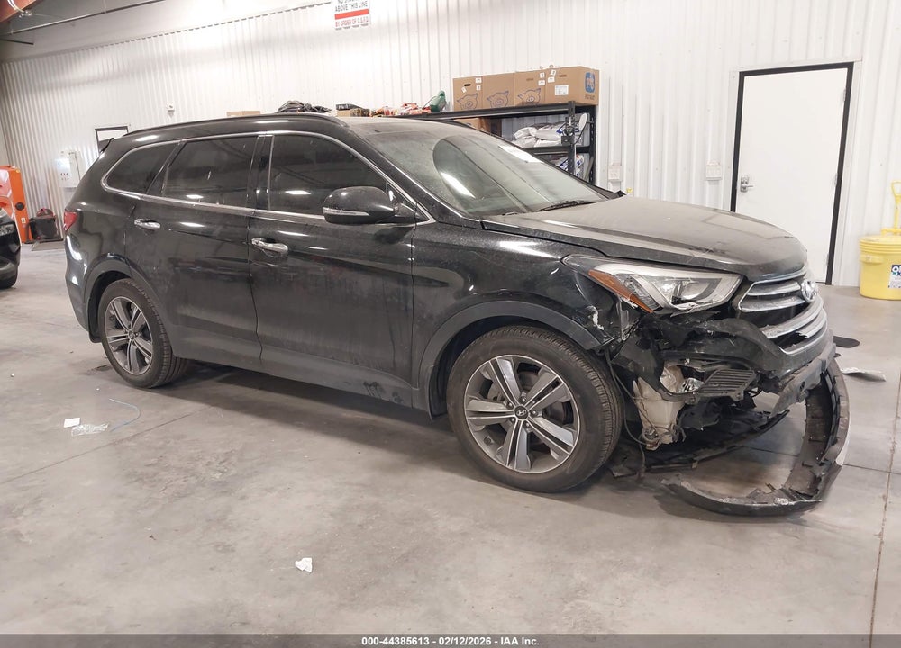 2014 HYUNDAI SANTA FE GLS VIN: KM8SRDHF9EU084135