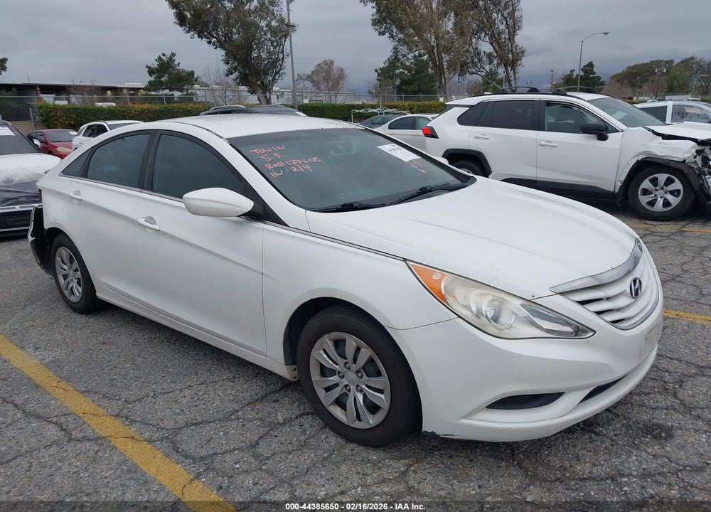 2012 HYUNDAI SONATA GLS VIN: 5NPEB4AC6CH381537