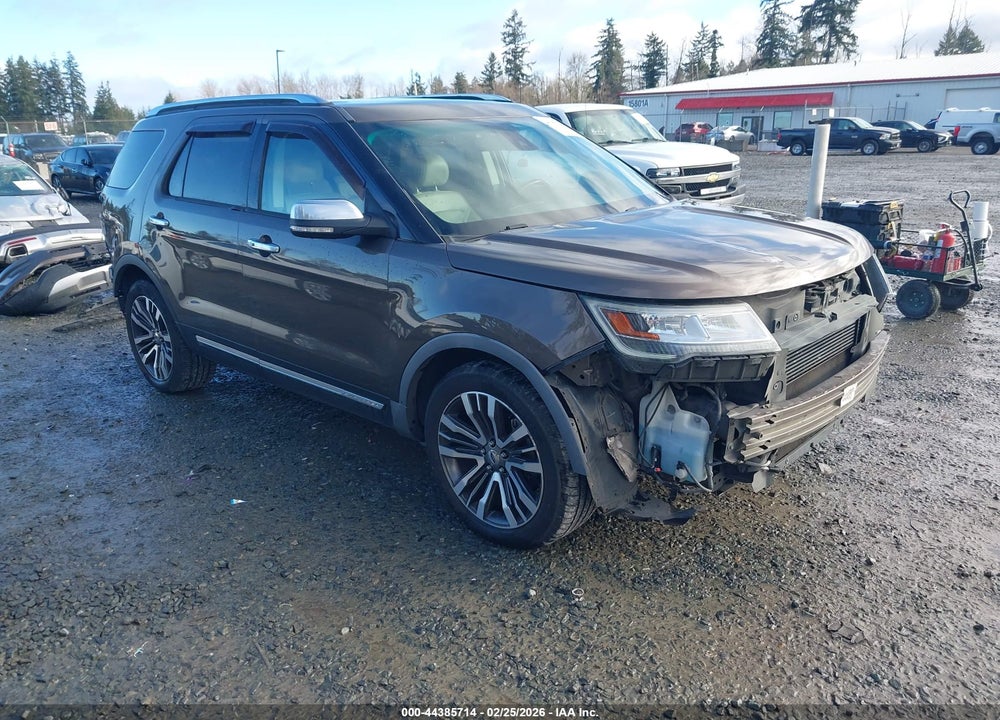 2016 FORD EXPLORER PLATINUM VIN: 1FM5K8HT3GGC37561