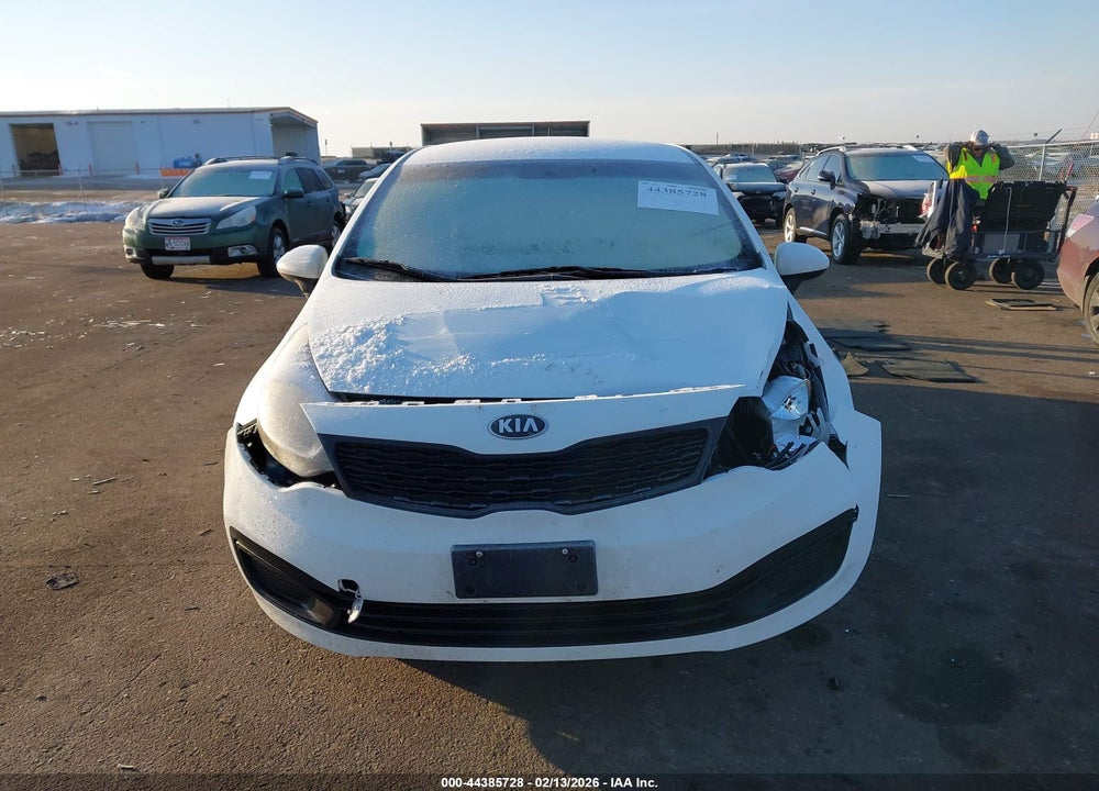2013 KIA RIO LX VIN: KNADM4A35D6244331