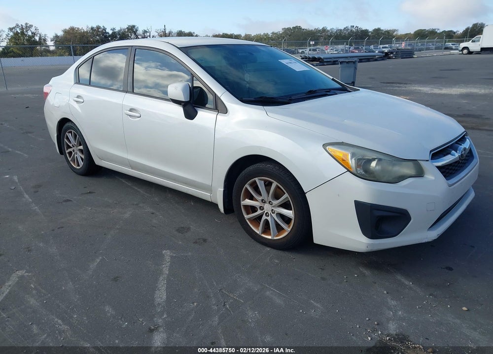 2012 SUBARU IMPREZA 2.0I PREMIUM VIN: JF1GJAB65CH006181