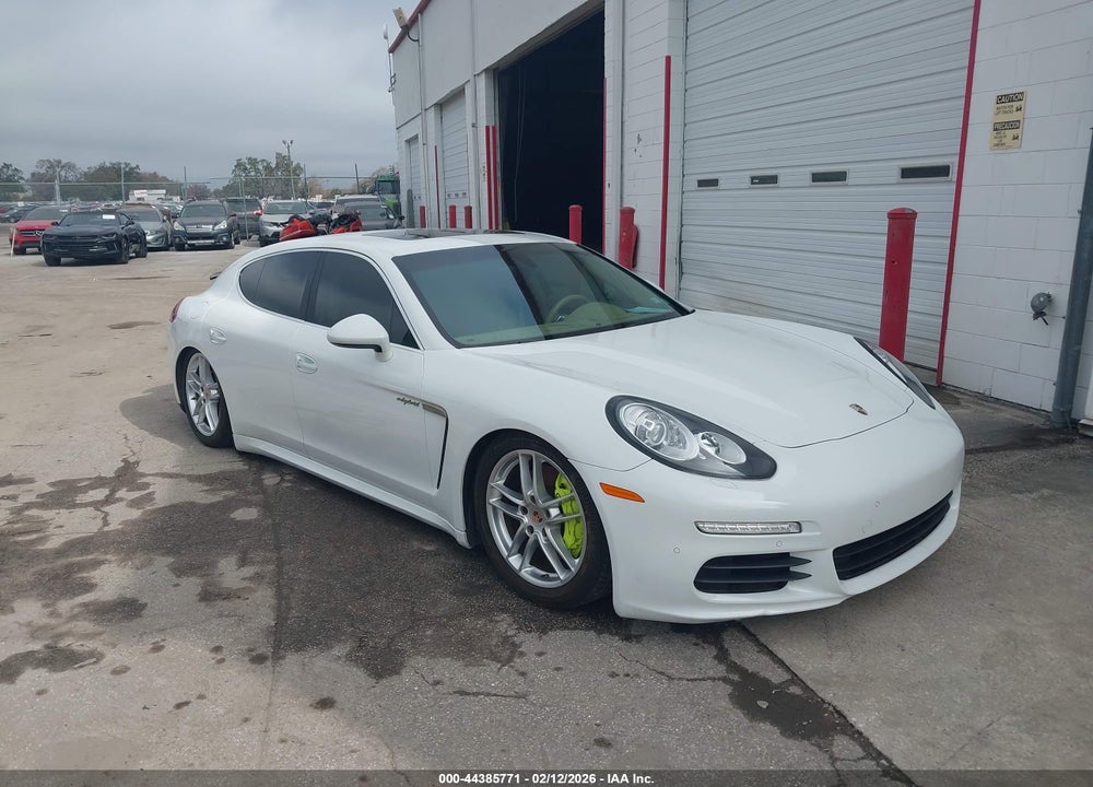 2014 PORSCHE PANAMERA E-HYBRID S VIN: WP0AD2A7XEL044254