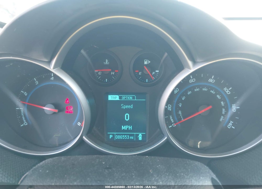 2014 CHEVROLET CRUZE LT VIN: 1G1PK5SB9E7424045