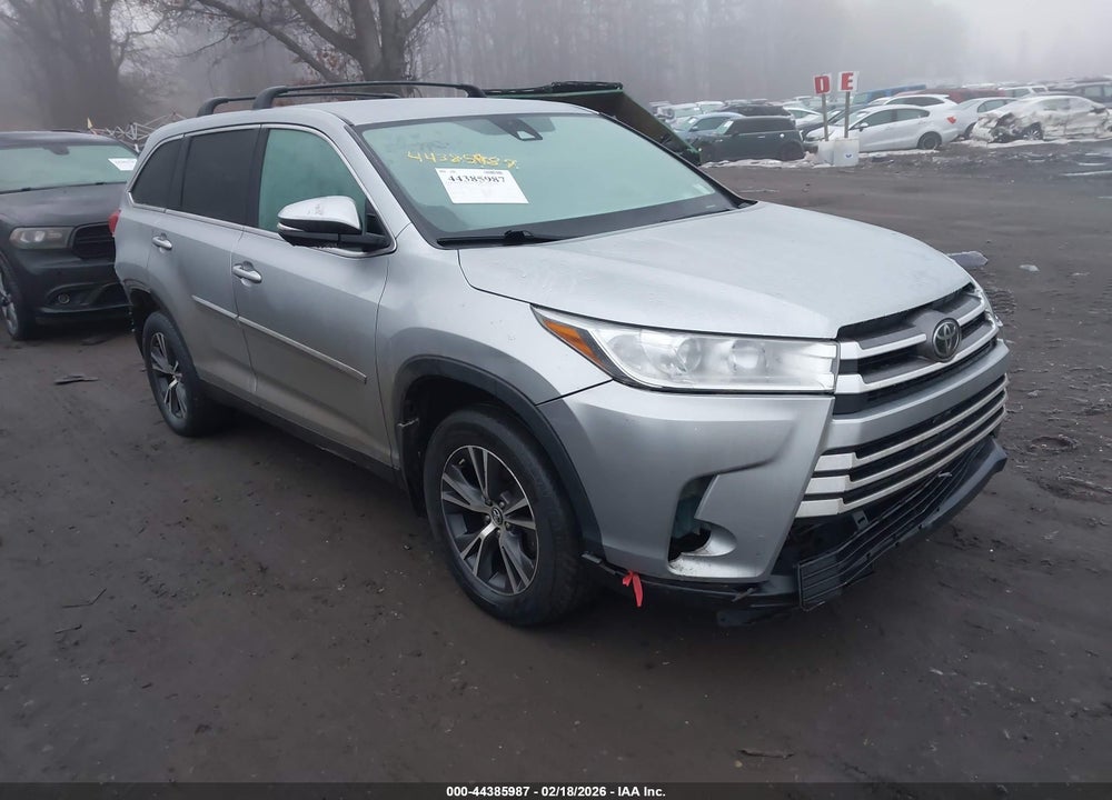 2019 TOYOTA HIGHLANDER LE VIN: 5TDBZRFH6KS928637