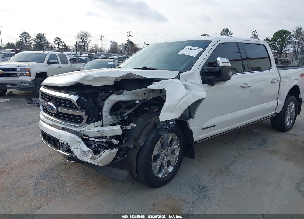 2021 FORD F-150 PLATINUM VIN: 1FTFW1ED6MFB88861